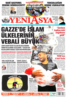 YENİ ASYA 6 Temmuz 2024 Gazete Manşeti Küçük