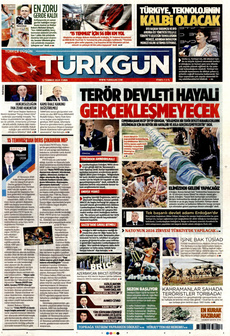 TÜRKGÜN 12 Temmuz 2024 Gazete Manşeti Küçük