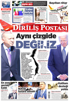 DİRİLİŞ POSTASI 12 Temmuz 2024 Gazete Manşeti Küçük