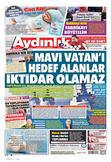 AYDINLIK GAZETESİ 29 Temmuz 2024 Gazete Manşeti Küçük