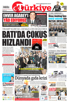 TÜRKİYE GAZETESİ 22 Şubat 2025 Gazete Manşeti Küçük