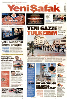 YENİ ŞAFAK 13 Eylül 2025 Gazete Manşeti Küçük