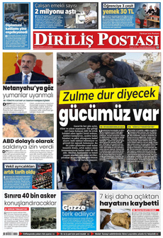 DİRİLİŞ POSTASI 13 Eylül 2025 Gazete Manşeti Küçük