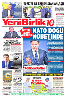 YENİBİRLİK 13 Eylül 2025 Gazete Manşeti Küçük