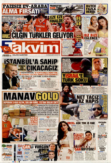 TAKVİM 13 Eylül 2025 Gazete Manşeti Küçük