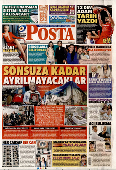 POSTA 13 Eylül 2025 Gazete Manşeti Küçük