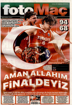 FOTOMAÇ 13 Eylül 2025 Gazete Manşeti Küçük