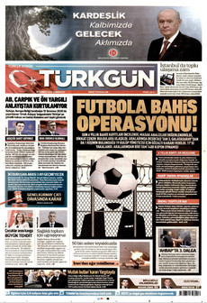 TÜRKGÜN 18 Temmuz 2026 Gazete Manşeti Küçük