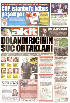 YENİ AKİT 18 Temmuz 2026 Gazete Manşeti Küçük