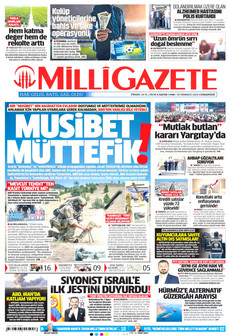 MİLLİ GAZETE 18 Temmuz 2026 Gazete Manşeti Küçük