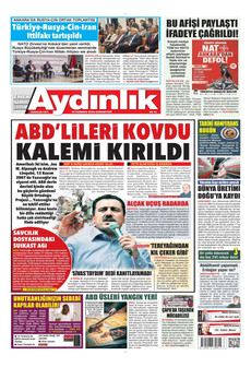 AYDINLIK GAZETESİ 18 Temmuz 2026 Gazete Manşeti Küçük