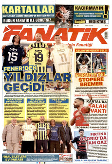 FANATİK 18 Temmuz 2026 Gazete Manşeti Küçük