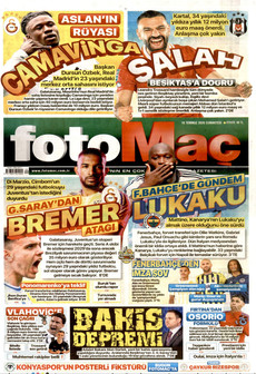 FOTOMAÇ 18 Temmuz 2026 Gazete Manşeti Küçük